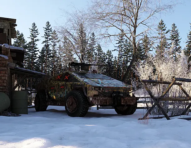 Tesla Rambo Truck