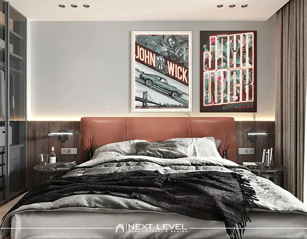 Современная спальня для молодой семьи | Modern bedroom