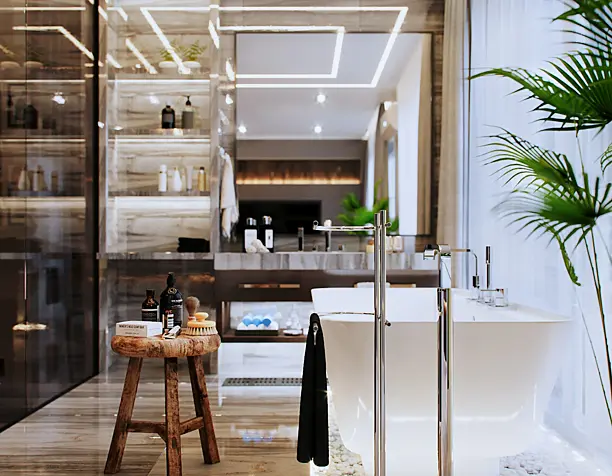 Spa bathroom