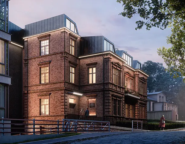 Apartment residence architectural CGI