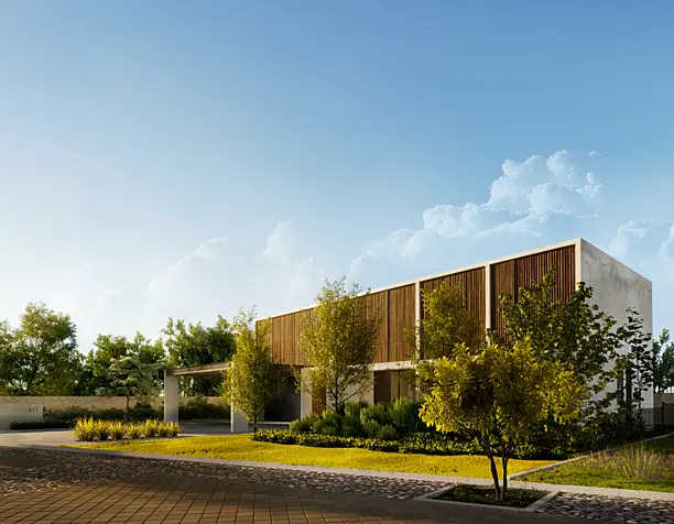 Campanario House (сделано по референсу)