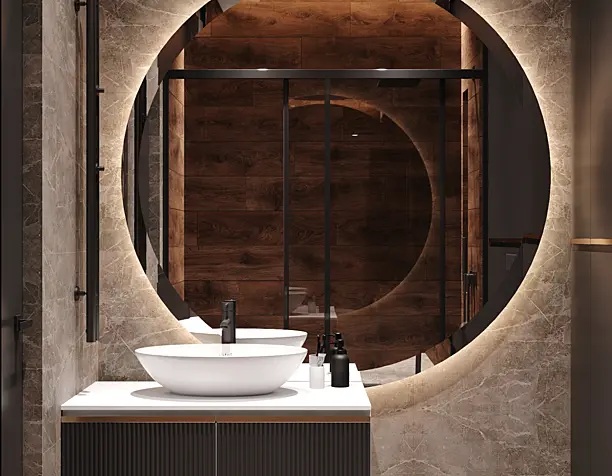 Stylish shower room