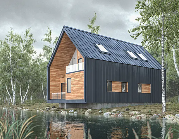 Lake House (сделано по референсу)