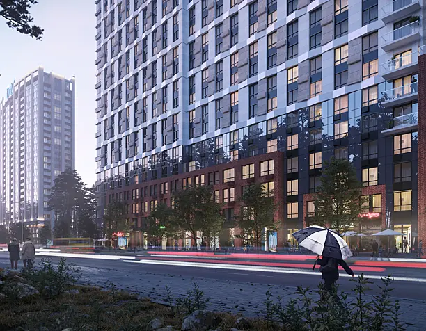 Residential complex in Kyiv. New Avtograf