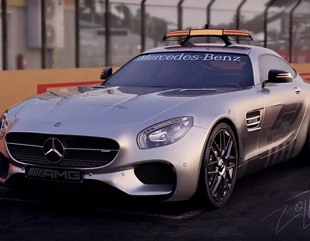 Mercedes-Benz AMG GTS safety car
