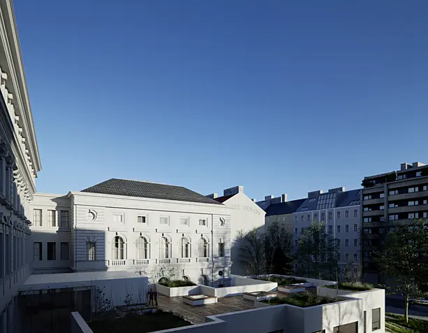 Courtyard extension
