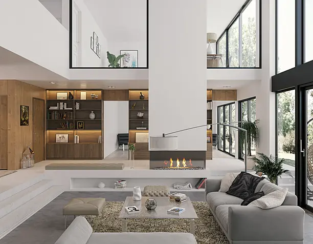 Загородный дом в стиле Modern (сделано по референсу)