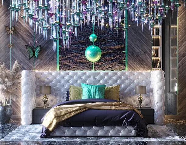 Alien Luxury bedroom & bathroom design