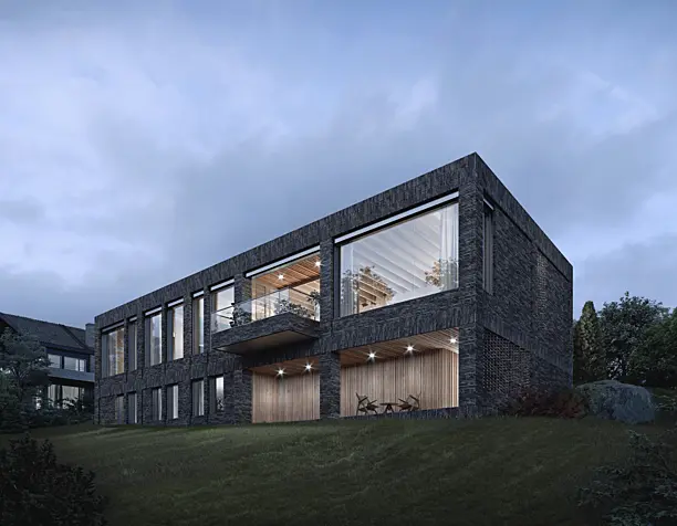 Villa Stone Hill in Trondheim, Norway