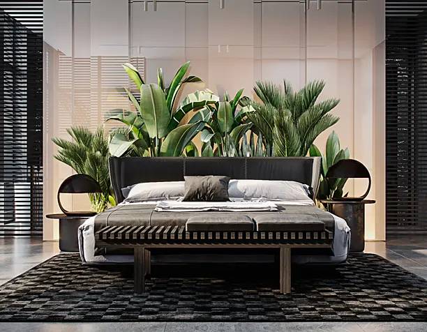 Dark apartment|Masterbedroom