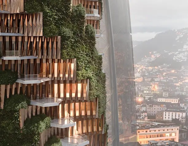 Skyscraper in Quito