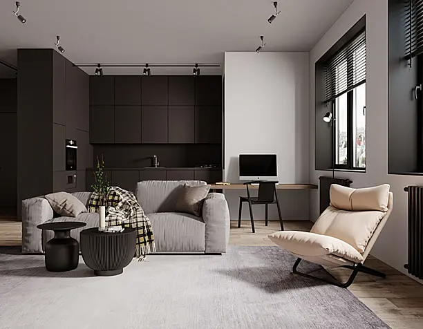 Urban flat (сделано по референсу)