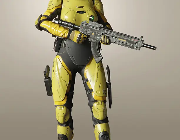 FVX500 Woman Soldier