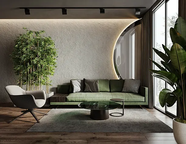 Living Room Green