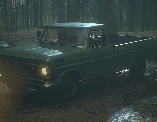 Ford F100 Pickup GameArt