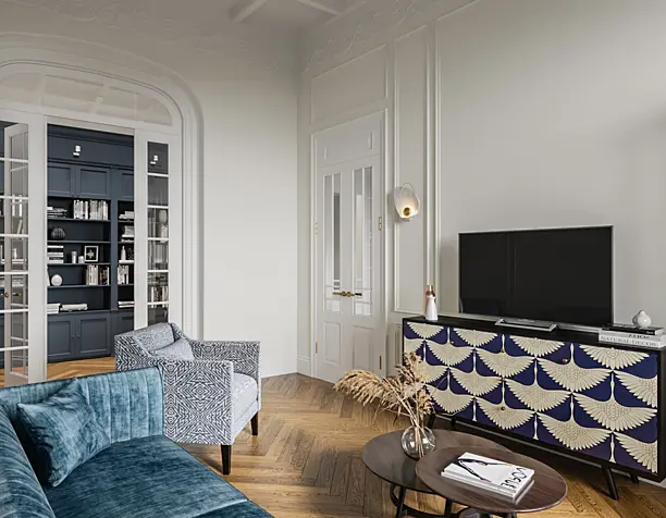 Neoclassical interior
