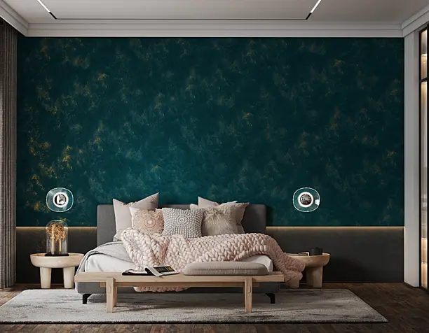 DESIGN and VISUALIZATION. BEDROOM. KUZINA