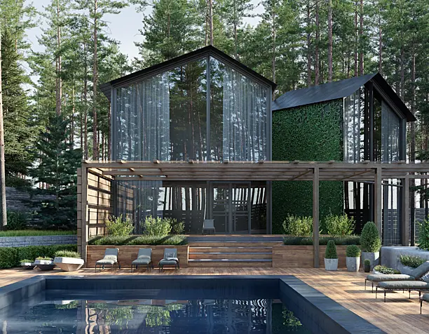 Exterior (выполнено по референсу)