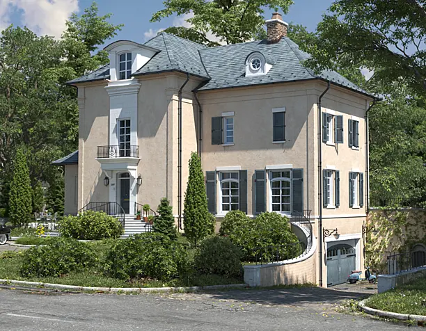 House French style (сделано по референсу)