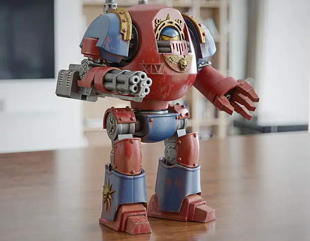 фигурка Дредноут из вселенной warhammer 40k
