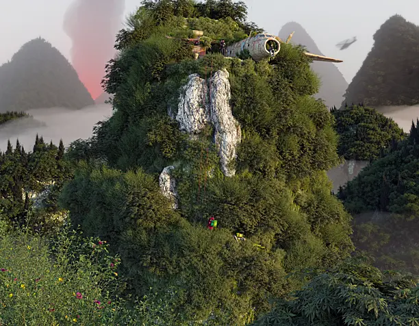 Провинция Guilin. Китай. 2025. "На конкурс"