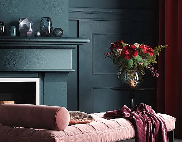 Dark living room(сделано по референсу)