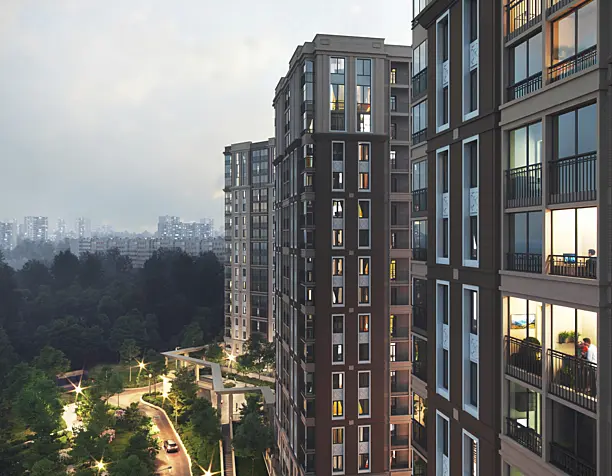 Residential complex in Moscow
