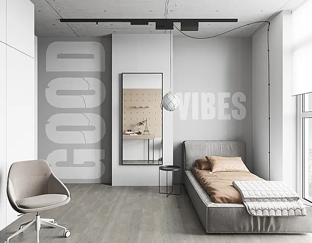 Stonegrey bedroom (сделано по референсу)