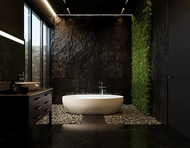 Bathroom visualization (сделано по референсу)