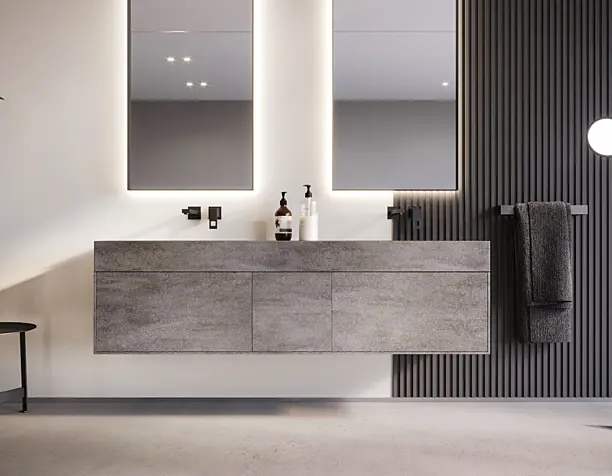 Bathroom furniture design and visualization