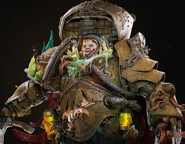 Champion of Nurgle. Death Guard