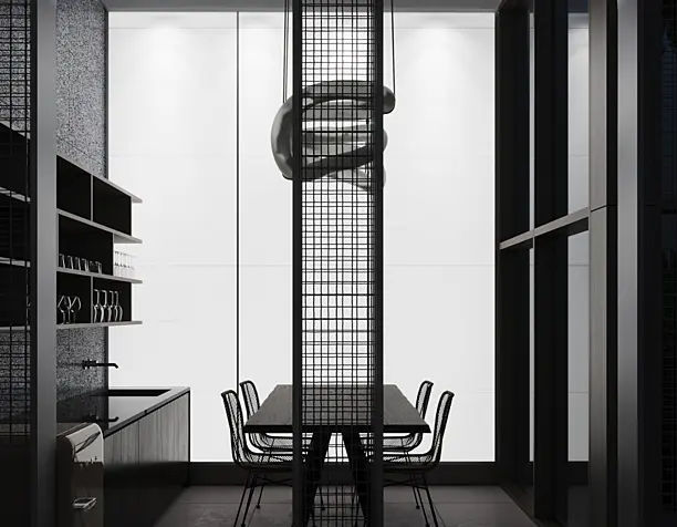 dark kitchen =) (сделано по референсу)