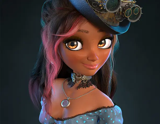 Madam Josie (steampunk girl)