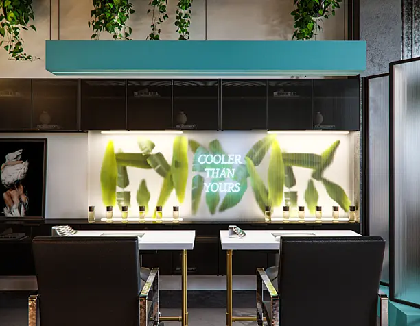 PRIDE place beauty saloon design