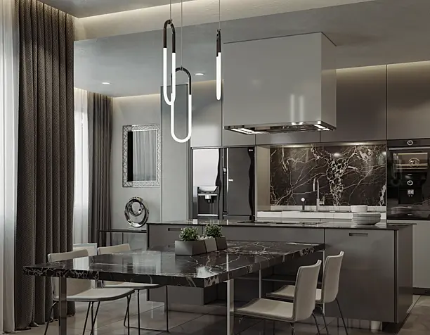 Apartment in Dushanbe, Kitchen