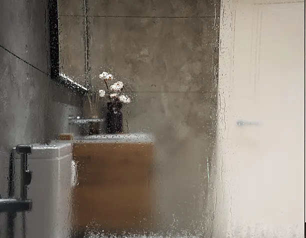 Song of Concrete&Rust Bathroom
