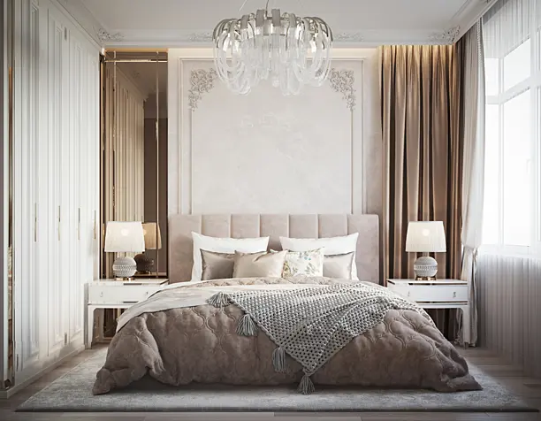 DESIGN BEDROOM​​​​​​​: NEOCLASSICAL STYLE