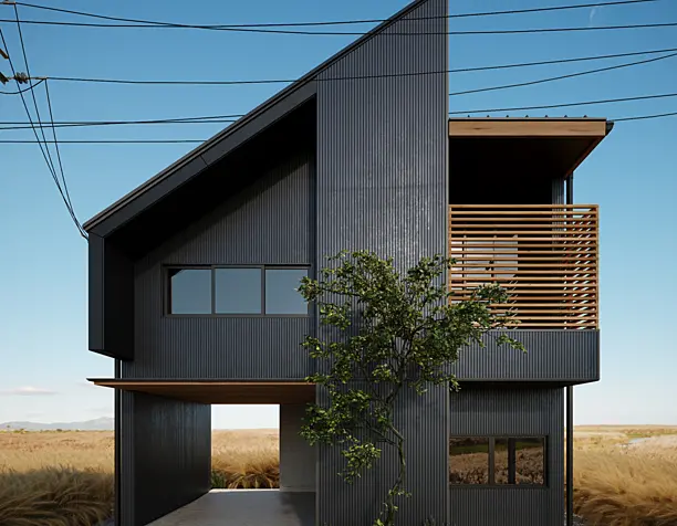 Small house by the road