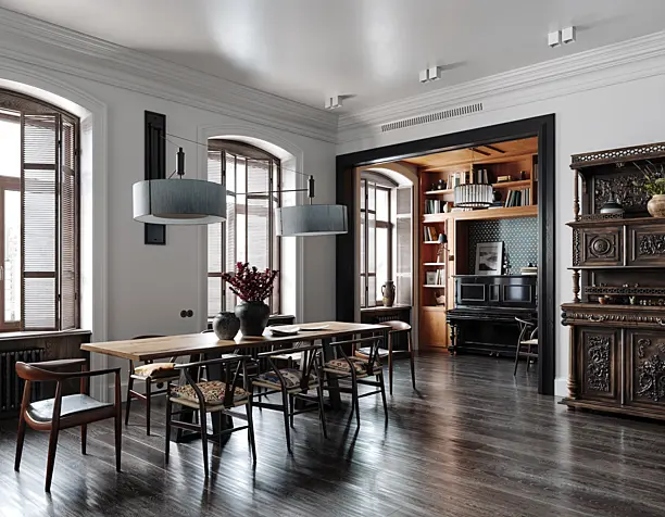 Impressive interior (сделано по референсу)