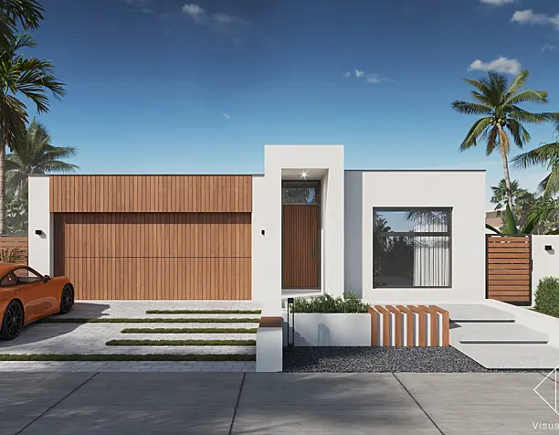 Architectural visualization. House #9