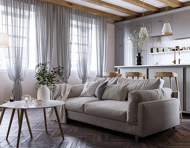 <<Warm, light and cozy>>