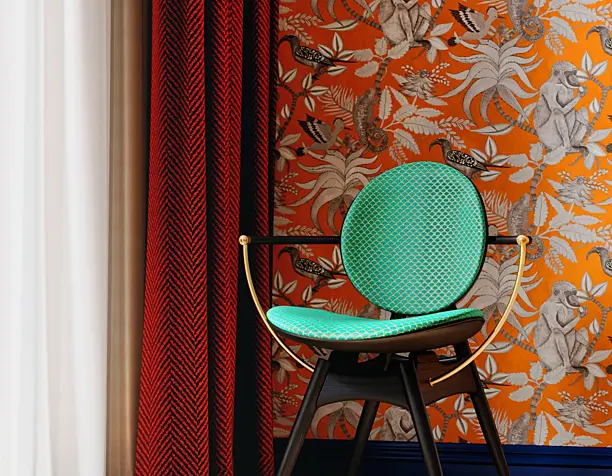 Overgaard & Dyrman Circle Dining Chair With Arms