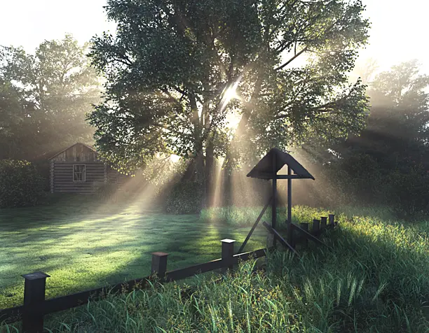 Morning silence (выполнено по референсу)