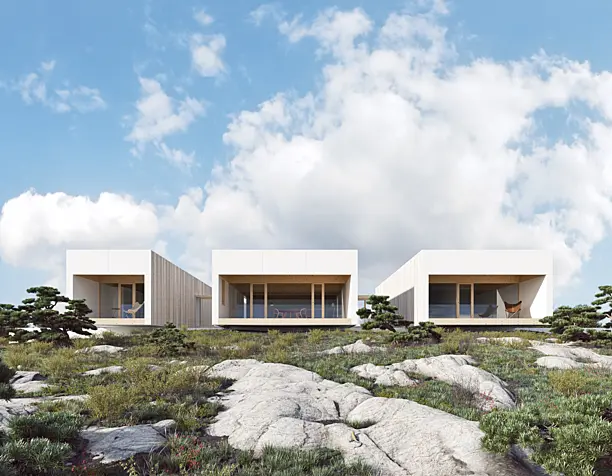 Private house in Formentera Island (сделано по референсу)
