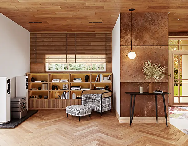 Private house interior visualisation / Визуализация интерьера частного дома