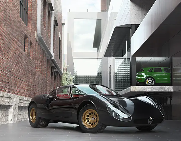 Alfa Romeo 33 Black beauty