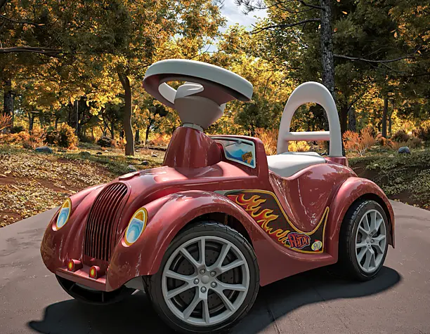 Retro kid car toys