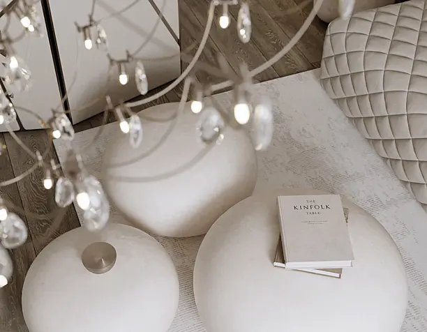 Гостиная в мансарде