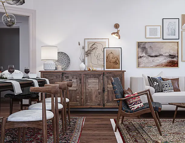 Bohemian interior design