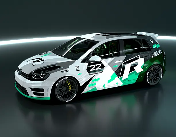 Volkswagen GOLF R 7 - Livery Design